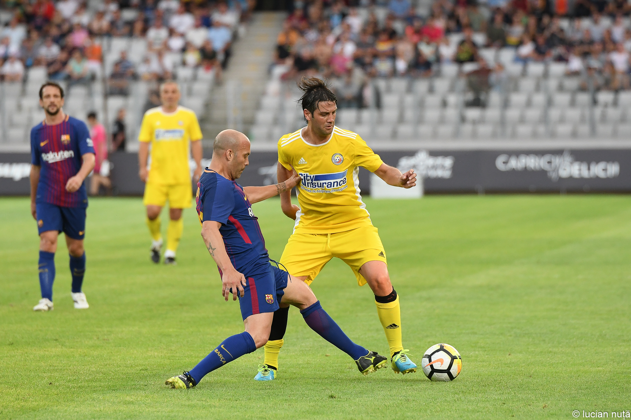 Chelsea vs Barcelona football match action